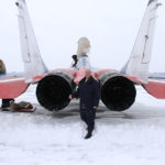 Фото возле МиГ-29