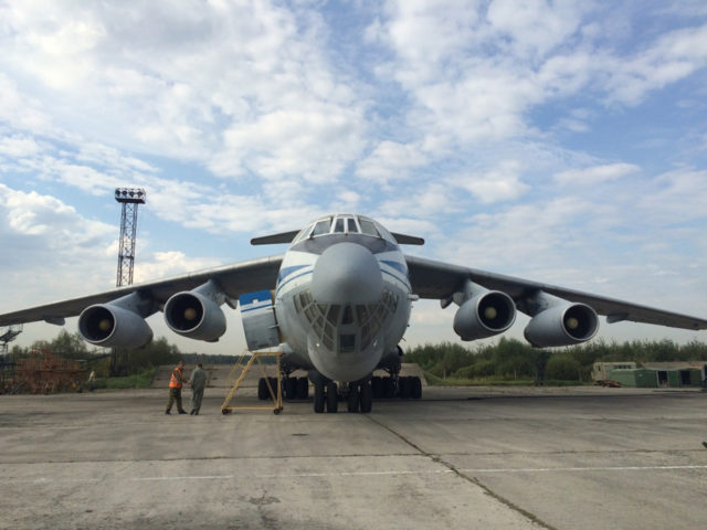 Самолет-лаборатория ИЛ-76 МДК