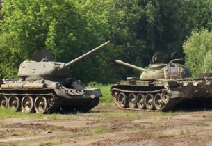 Имитация танкового боя