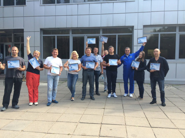 Участники полета на Невесомость