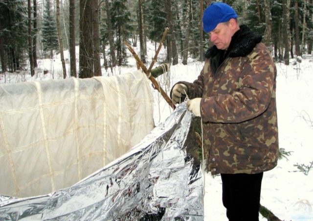 Тренировка выживания для космонавтов