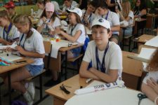 Урок ракетомоделирования в МКШ