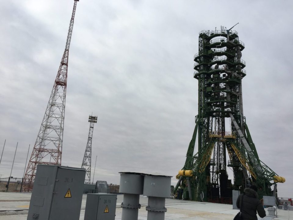 Стартовый комплекс космодрома Байконур