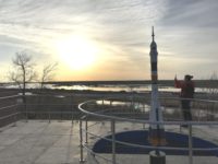 Территория гостиницы Космонавт