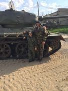 Катание на военной технике