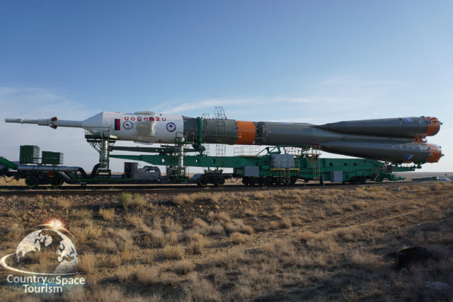 DSC00756 Транспортировка ракеты "Союз" к стартовой площадке