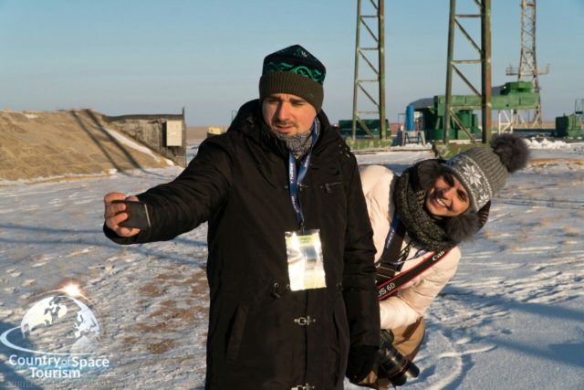 На Байконуре получаются классные селфи!