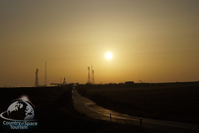 Рассвет на Байконуре
