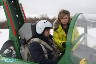 Инструктаж перед полетом. Тренажер Л-39