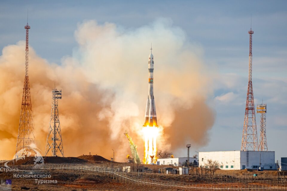 Волнительный запуск с Байконура "СОЮЗ МС-25" март 2024 год