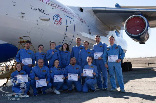 Полет в невесомости - Страна Космического Туризма